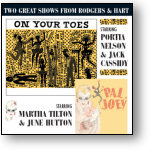 ON YOUR TOES / PAL JOEY - STUDIO CASTS (STAGE 9002)